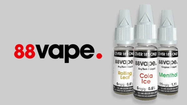 88vape E-Liquid | 62 Flavours | Free UK Delivery | Vapekit 88vape E-Liquid | 62 Flavours | Free UK Delivery | Vapekit