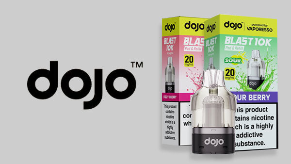 Dojo Blast Vape Pods | High Puff Refill Pods | Free UK Delivery | Vapekit Dojo Blast Vape Pods | High Puff Refill Pods | Free UK Delivery | Vapekit