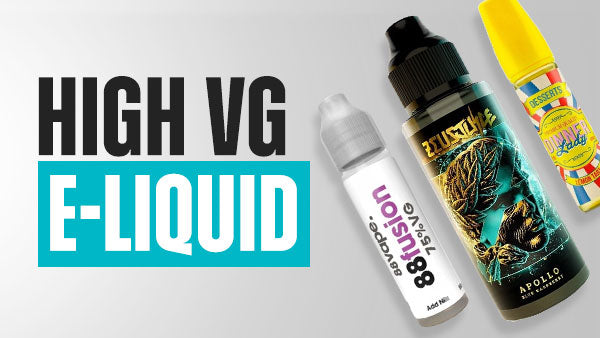 High VG E-Liquid | 165 Flavours | Free UK Delivery