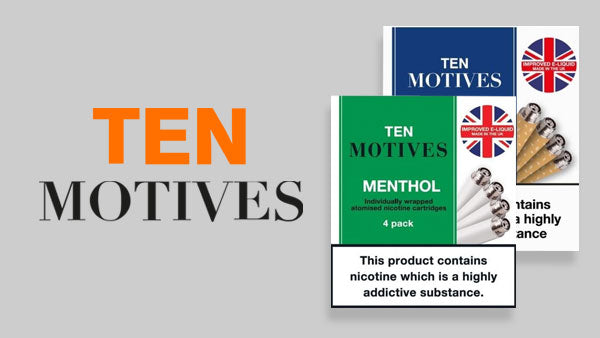 Ten Motives Vape Pods | Free UK Delivery | Vapekit Ten Motives Vape Pods | Free UK Delivery | Vapekit