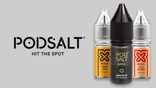 Pod Salt E-Liquid | 24 Flavours | Free UK Delivery