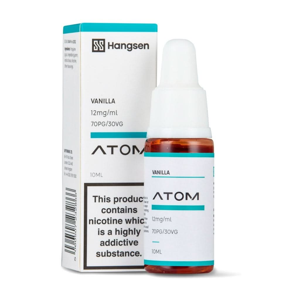 Vanilla E Liquid - Atom Series (10ml) | 18mg