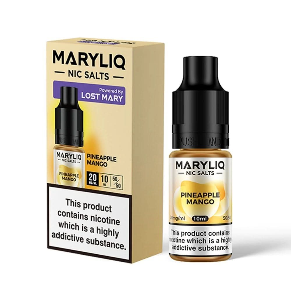 Pineapple Mango E Liquid - Lost Mary Maryliq Series (10ml) | 20mg