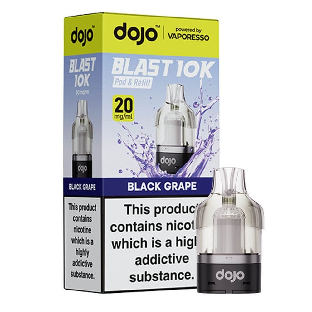 Dojo Blast 10K Black Grape Prefilled Pods by Vaporesso