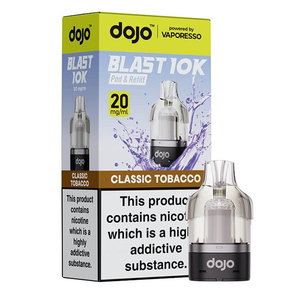 Dojo Blast 10K Classic Tobacco Prefilled Pods