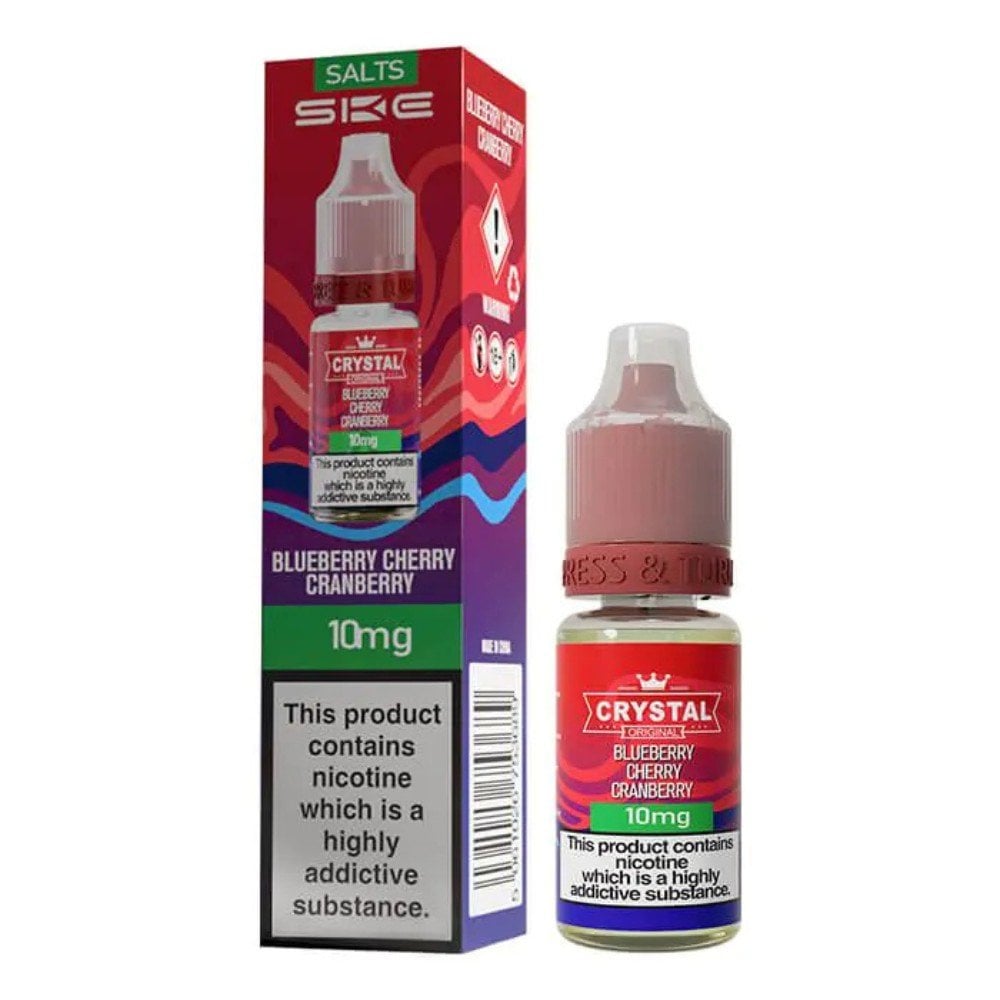 Blueberry Cherry Cranberry Nic Salt E-Liquid Original Series by SKE Crystal (10ml)