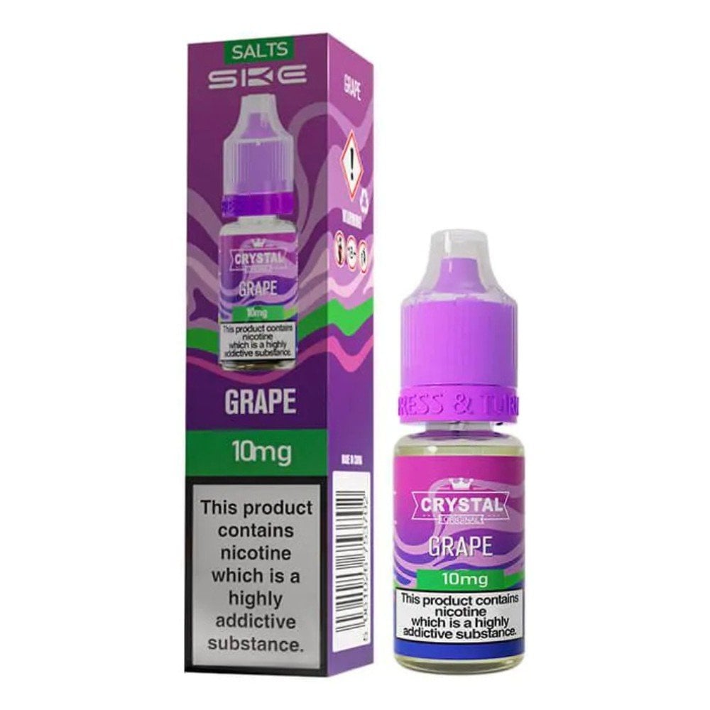 Grape Nic Salt E-Liquid Original Series by SKE Crystal (10ml)