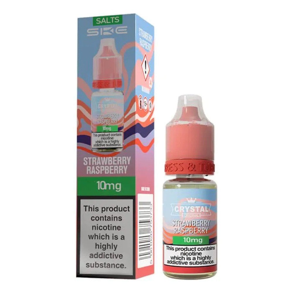 Strawberry Raspberry Nic Salt E-Liquid Original Series by SKE Crystal (10ml)