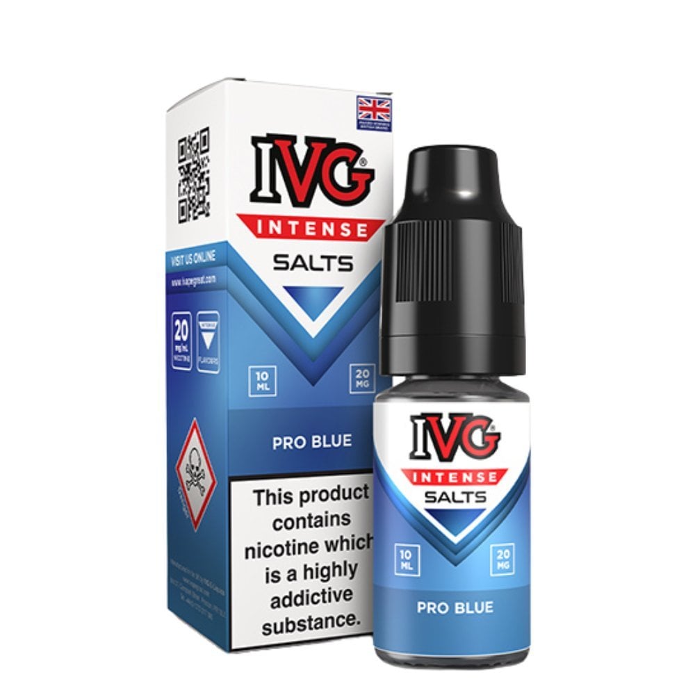 Pro Blue Nic Salts E-Liquid Intense Salts Series by IVG (10ml)