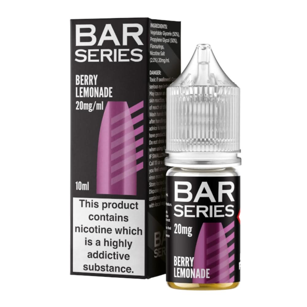 Berry Lemonade Nic Salt E-Liquid by Bar Series (10ml)