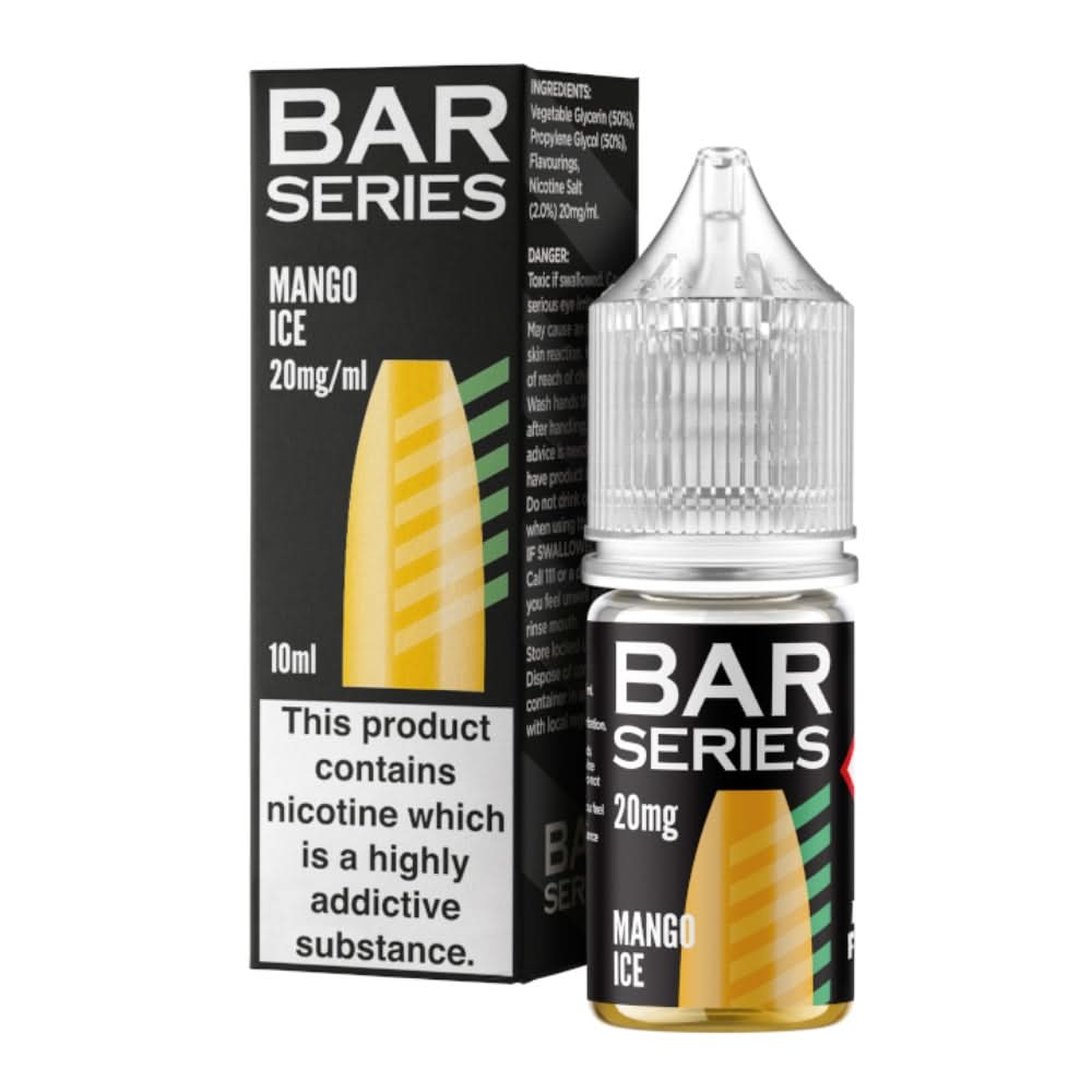 Mango Ice Nic Salt E-Liquid by Bar Series (10ml)
