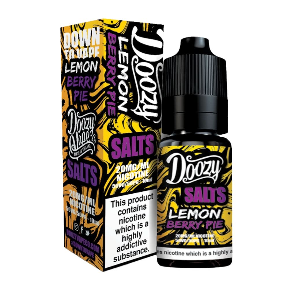 Lemon Berry Pie Nic Salt E-Liquid by Doozy Vape Co (10ml)
