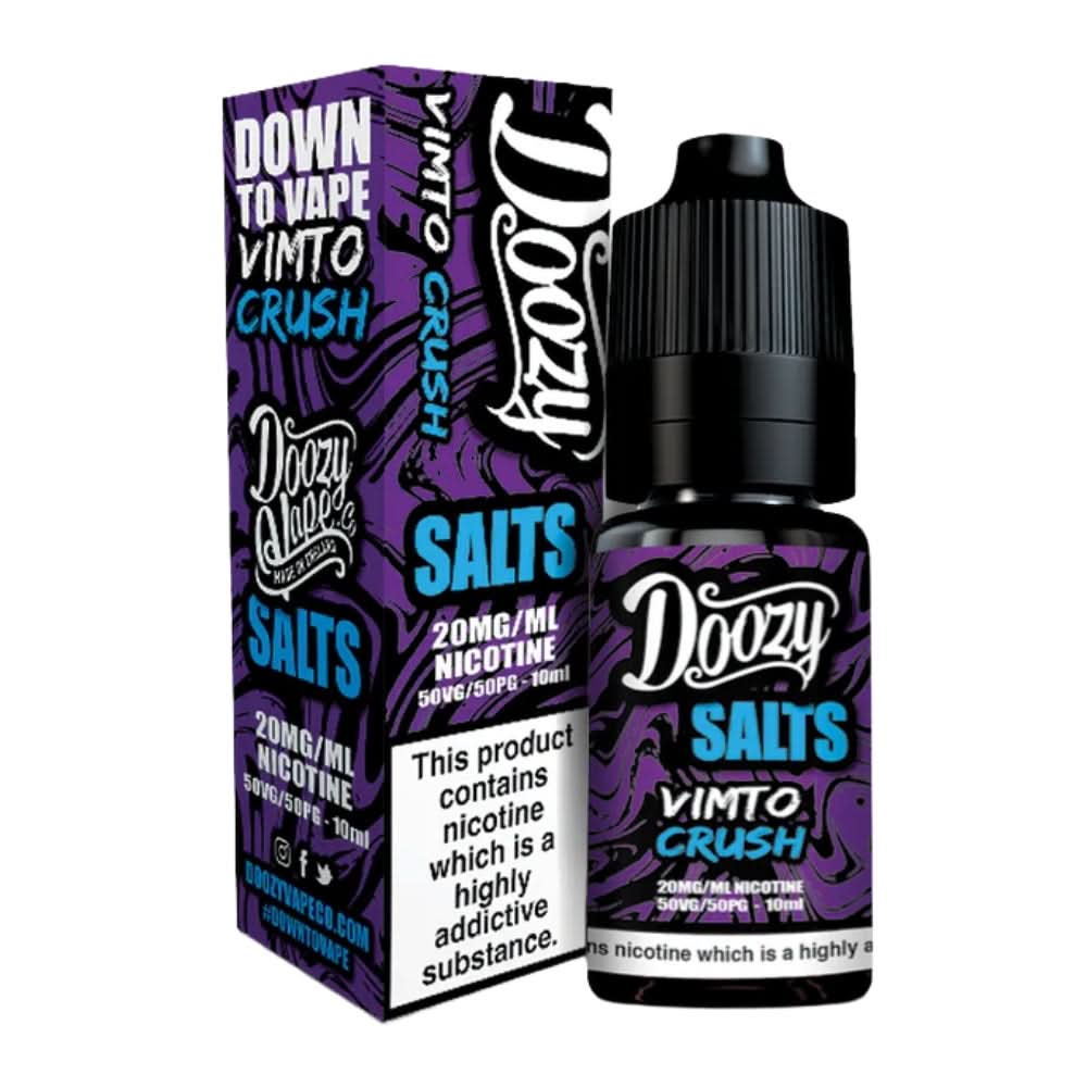 Doozy Vape Vimto Crush Nic Salt E Liquid Salts 10ml only 3.33  Vapekit