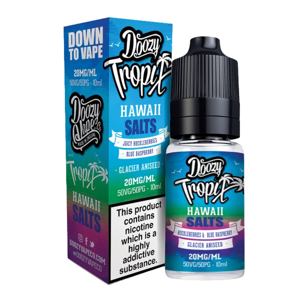 Hawaii Nic Salt E-Liquid Tropix Series by Doozy Vape Co (10ml)