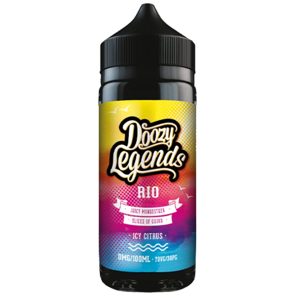 Doozy Vape Legends Rio E Liquid 100ml | Free UK Delivery Vapekit Doozy Vape Legends Rio E Liquid 100ml | Free UK Delivery Vapekit