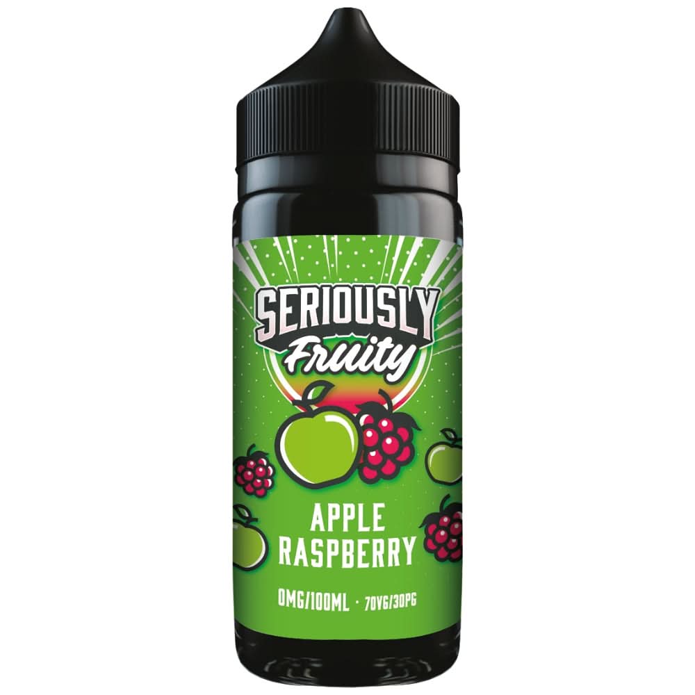 Apple Raspberry Shortfill E-Liquid Seriously Fruity Series by Doozy Vape Co (100ml)