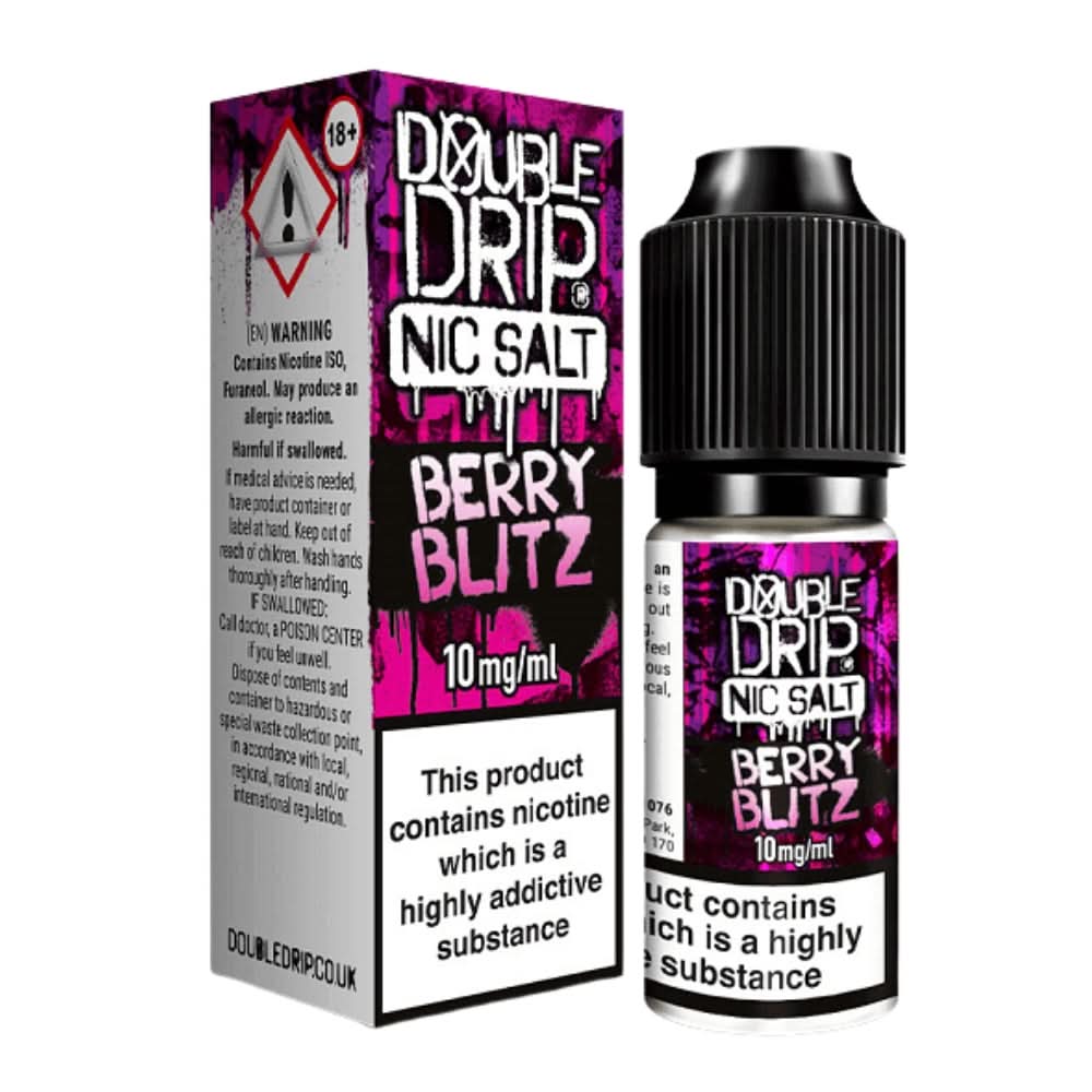 Berry Blitz Nic Salt E-Liquid by Double Drip (10ml)