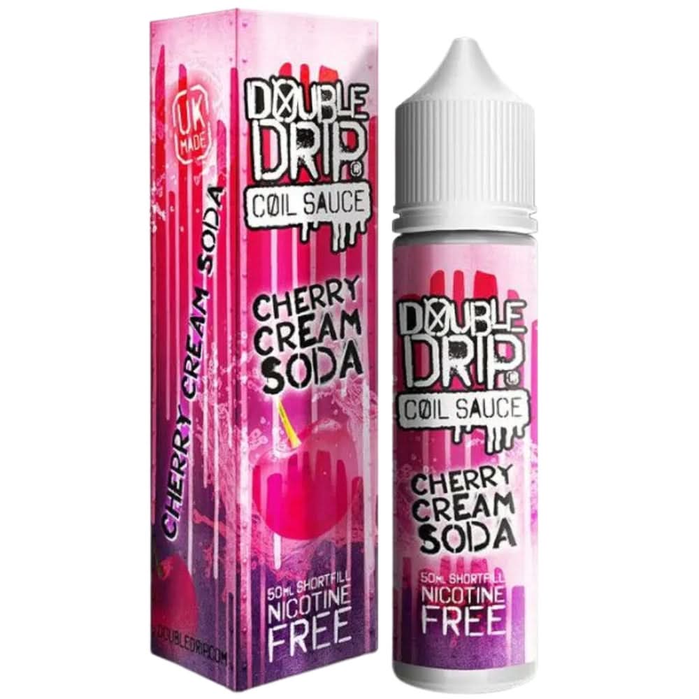 Cherry Cream Soda Shortfill E-Liquid by Double Drip (50ml)