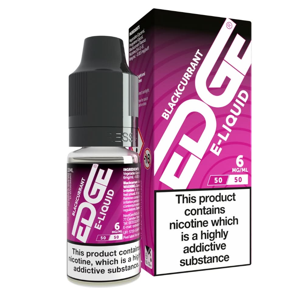 Blackcurrant E-Liquid by EDGE (10ml)