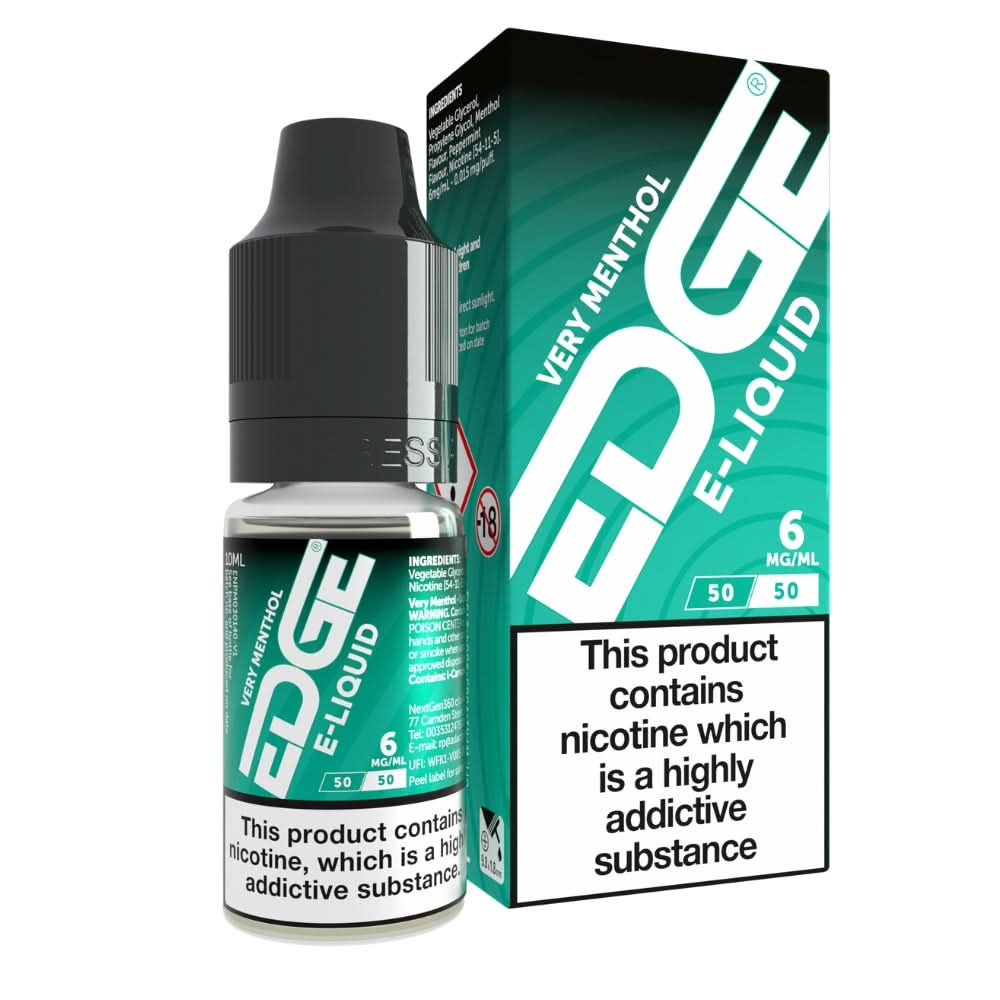 Very Menthol E-Liquid by EDGE (10ml)