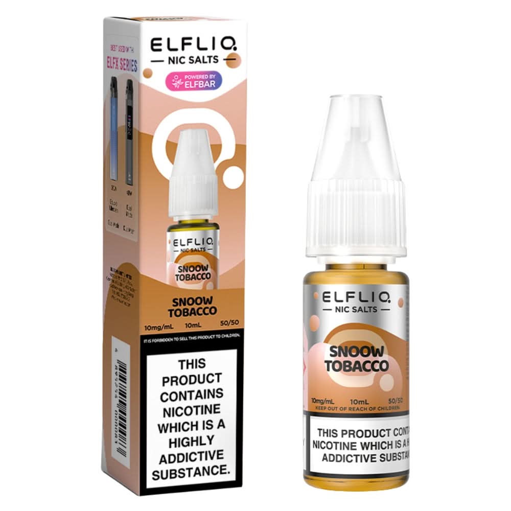 elf cream tobacco Elfliq Cream Tobacco Nic Salt E-Liquid (10ml)