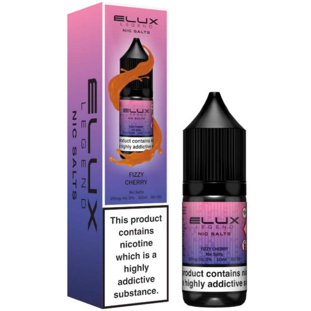 Fizzy Cherry Nic Salt E-Liquid Legend Series by ELUX (10ml)