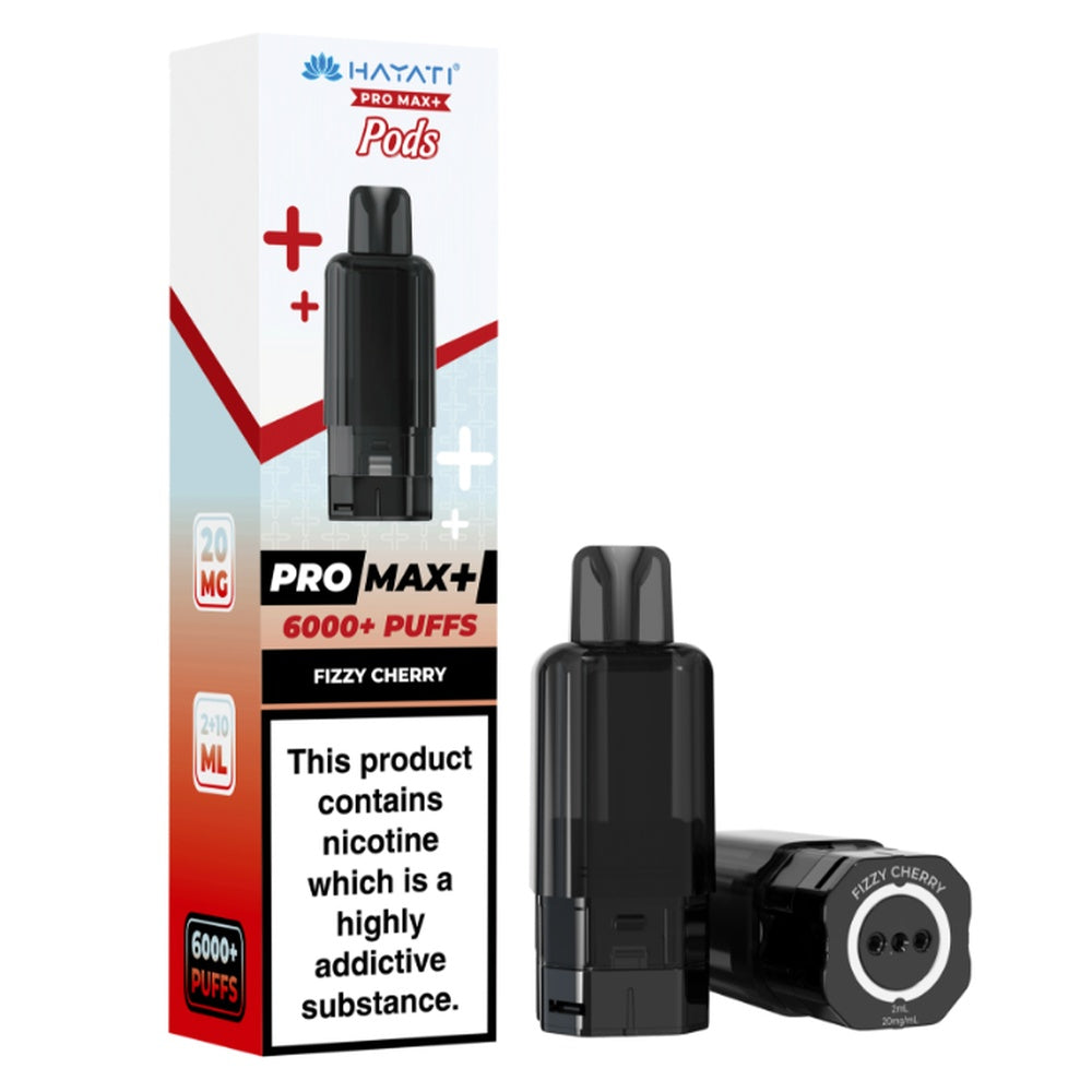 Hayati Pro Max Plus 6000 Fizzy Cherry Prefilled Pods