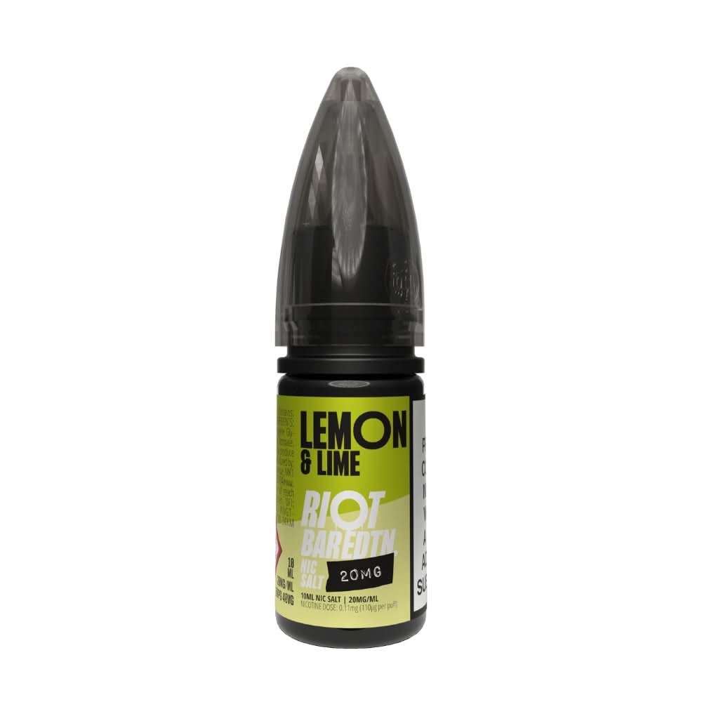 Lemon and Lime Nic Salt E-Liquid Bar Edition by Riot Squad (10ml)