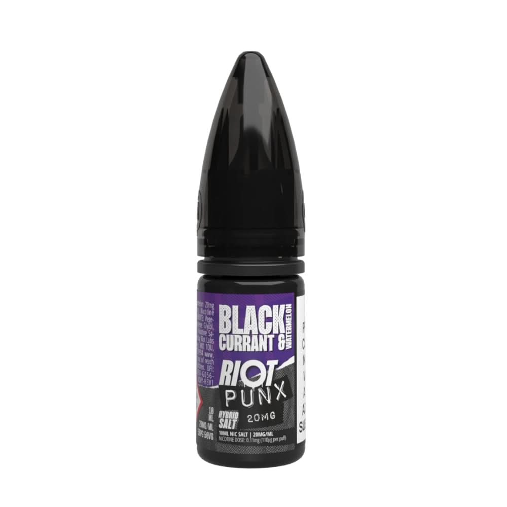 Blackcurrant & Watermelon Hybrid Salt Punx Series by Riot Squad (10ml)