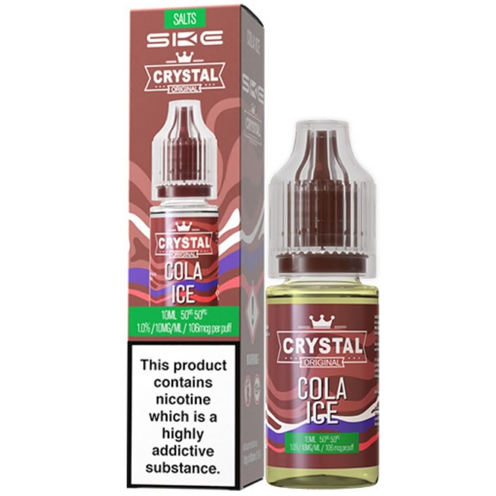 Cola Ice Nic Salt E-Liquid Original Series by SKE Crystal (10ml)