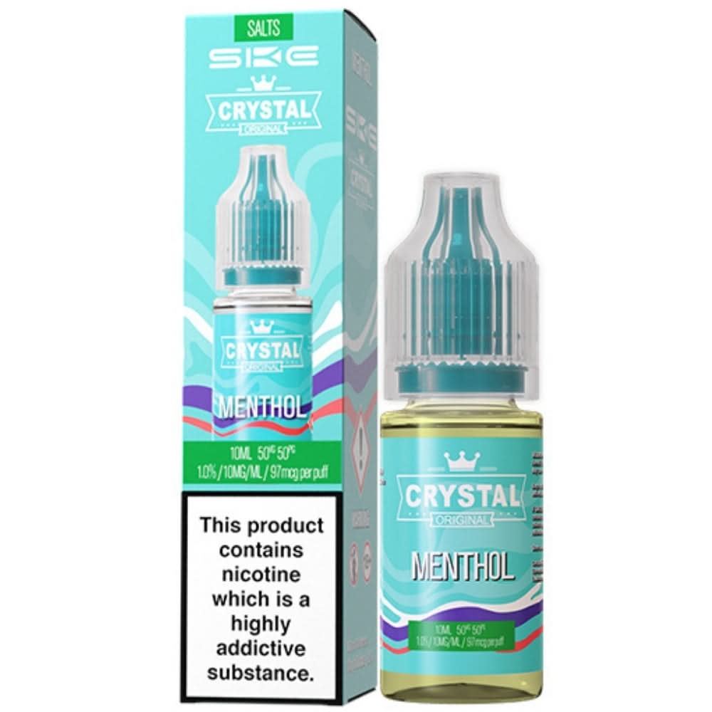 Menthol Nic Salt E-Liquid Original Series by SKE Crystal (10ml)