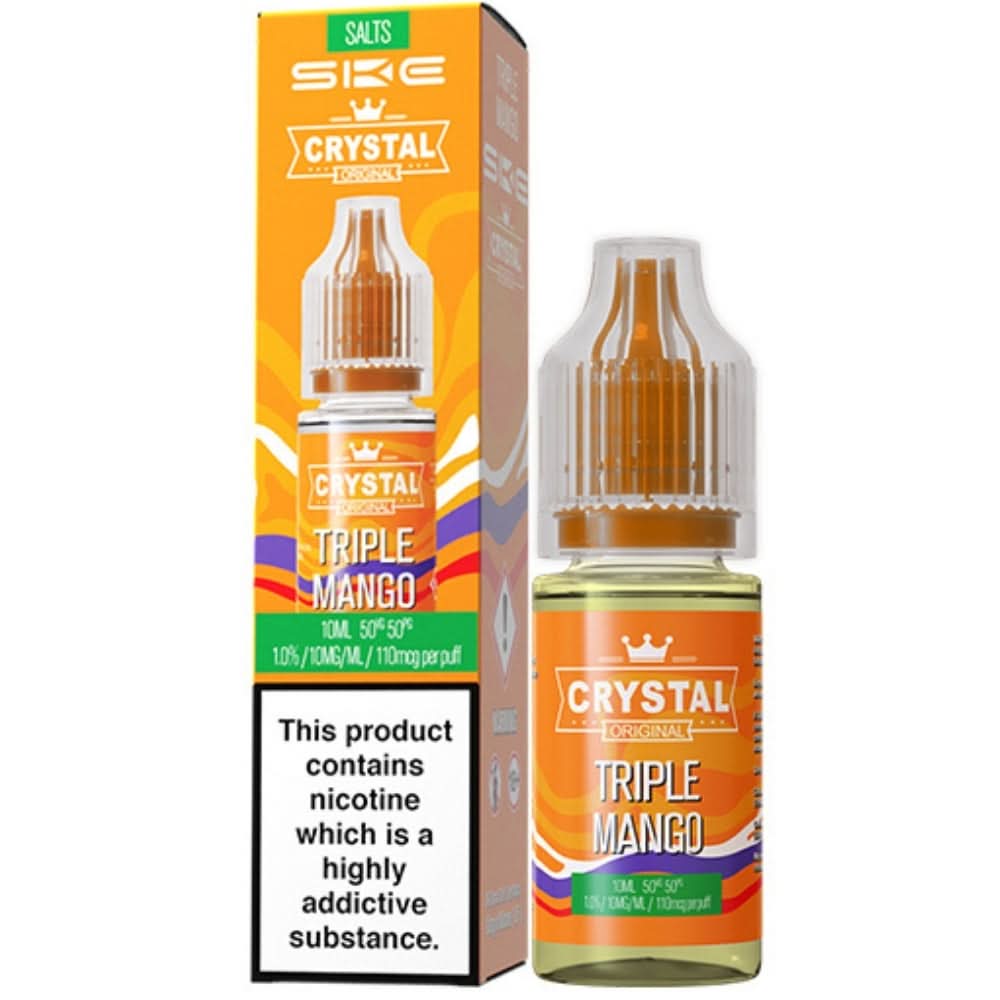 Triple Mango Nic Salt E-Liquid Original Series by SKE Crystal (10ml)