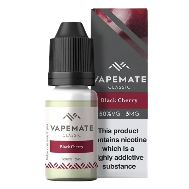 Black Cherry E-Liquid by Vapemate (10ml)