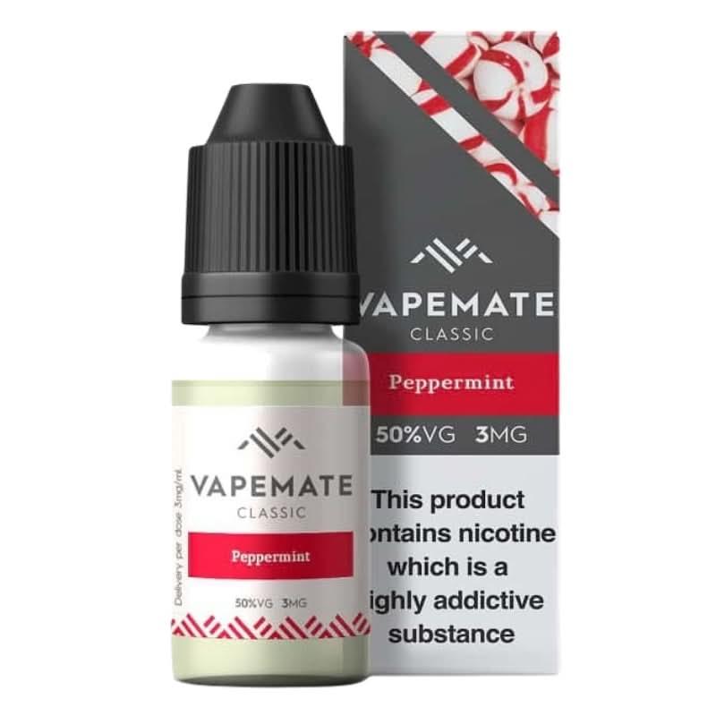 Peppermint E-Liquid by Vapemate (10ml)