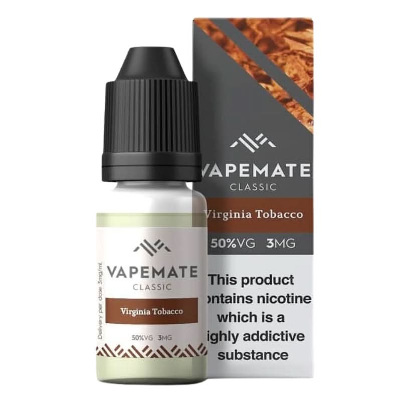 Virginia Tobacco E-Liquid by Vapemate (10ml)