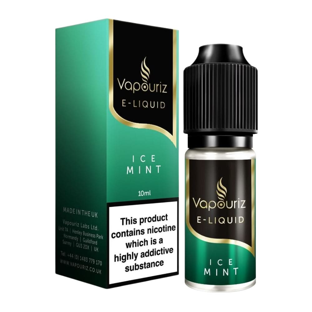 Vapouriz Ice Mint E Liquid (10ml) from £2.29