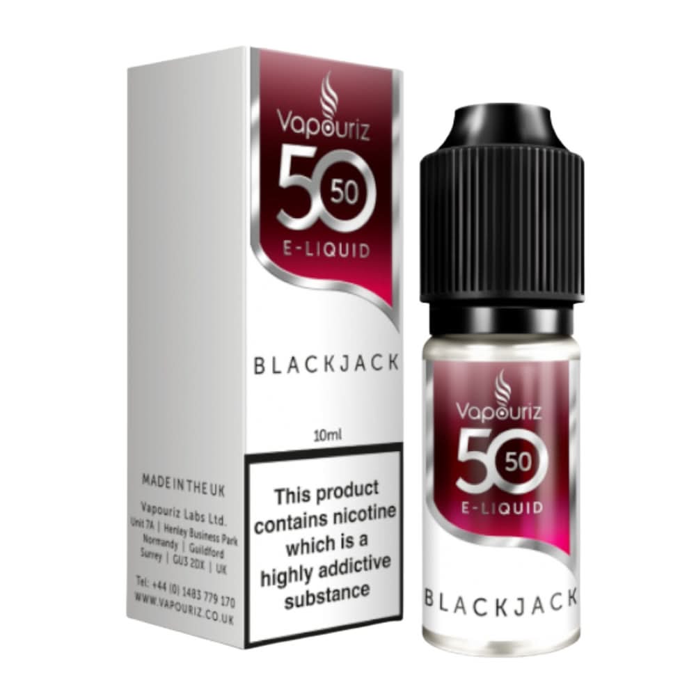BlackJack E-Liquid 50/50 Series by Vapouriz (10ml)