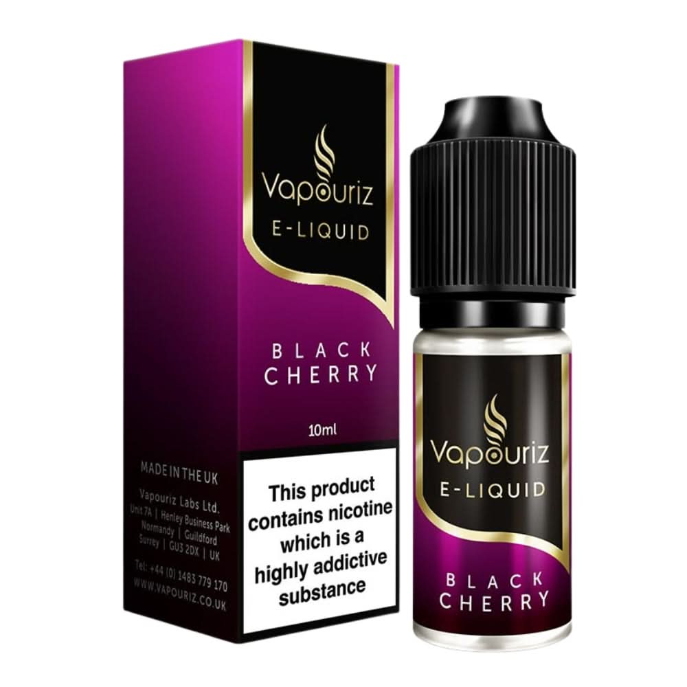 Black Cherry E-Liquid by Vapouriz (10ml)