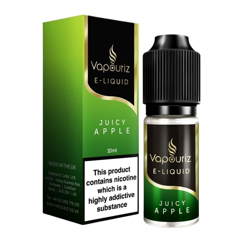 Juicy Apple E-Liquid by Vapouriz (10ml)