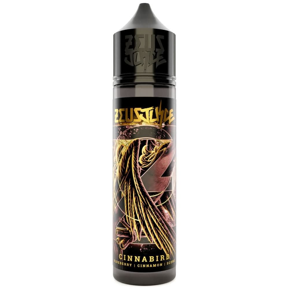 Cinnabird Shortfill E-Liquid by Zeus Juice (50ml)