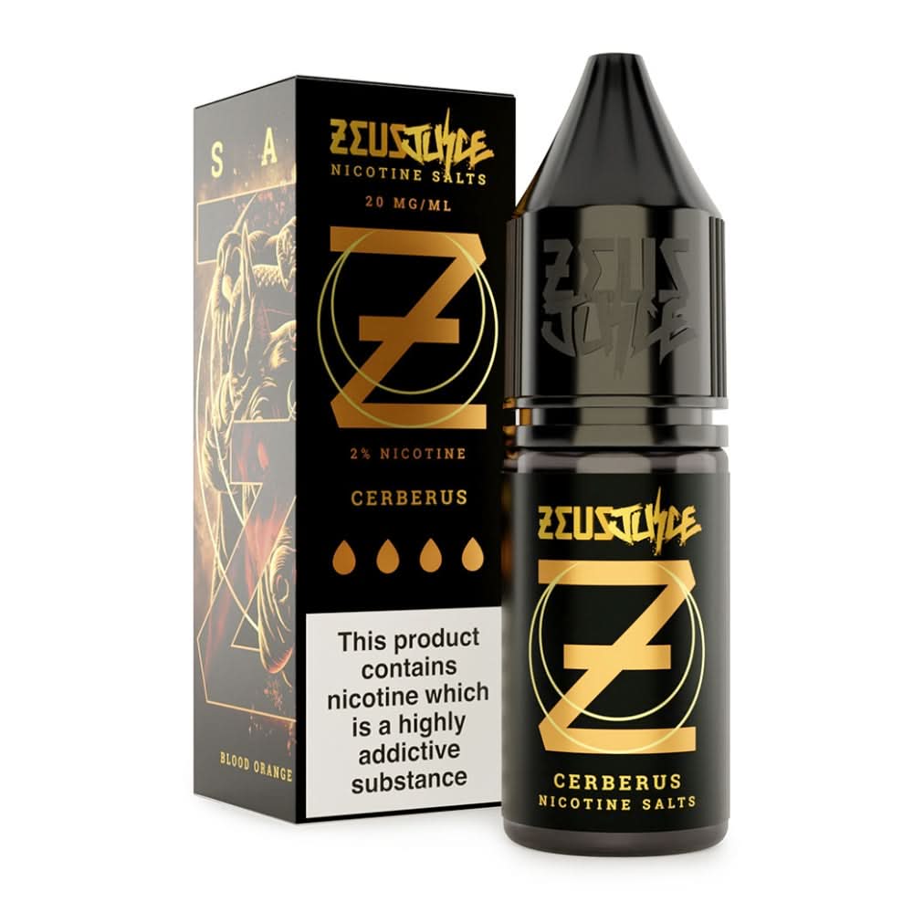 Cerberus Nic Salt E-Liquid by Zeus Juice (10ml)