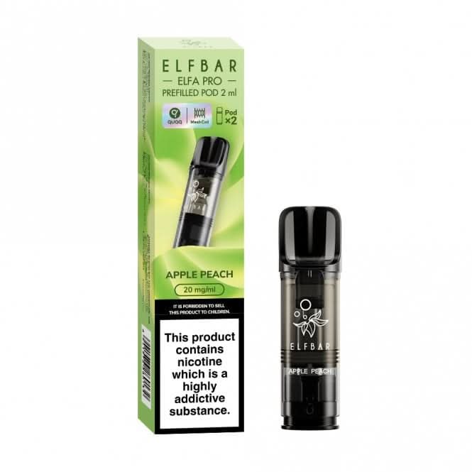 Apple Peach Prefilled Pods Elfa PRO Series by Elf Bar (2 x 2ml)