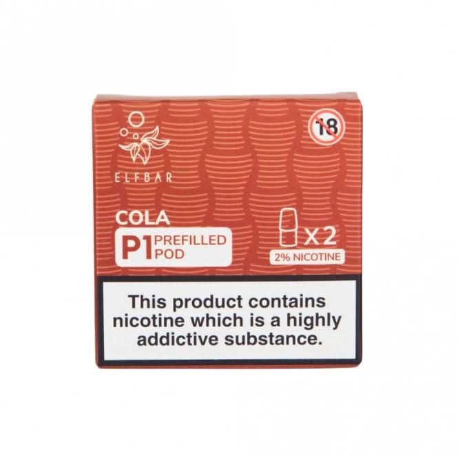 Cola Mate P1 Prefilled Pods by Elf Bar (2 x 2ml)