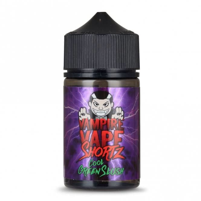 Cool Green Slush Shortfill E-Liquid Shortz Series by Vampire Vape (50ml)