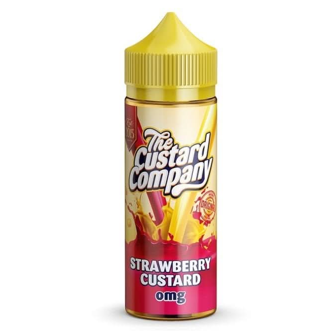 Strawberry Custard E-Liquid (100ml Shortfill)