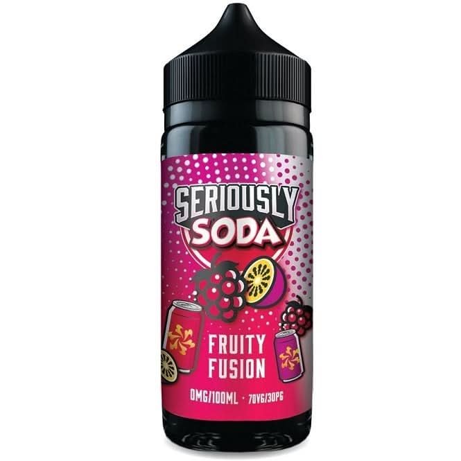 Fruity Fusion Shortfill E-Liquid Seriously Soda Series by Doozy Vape Co (100ml)