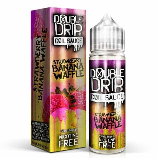 Strawberry Banana Waffle Shortfill E-Liquid by Double Drip (50ml)