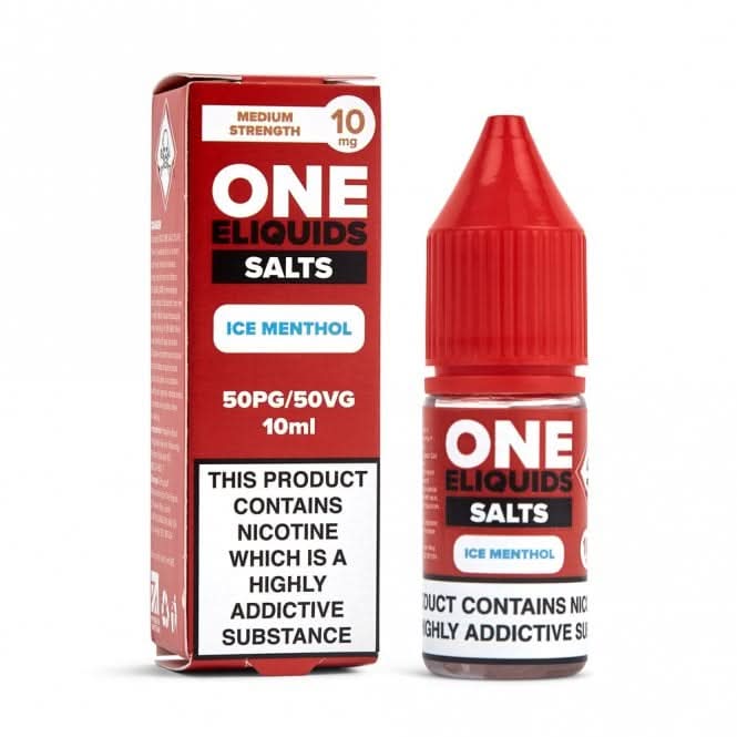 One Ice Menthol Nic Salt E Liquid 10ml | Vapekit One Ice Menthol Nic Salt E Liquid 10ml | Vapekit
