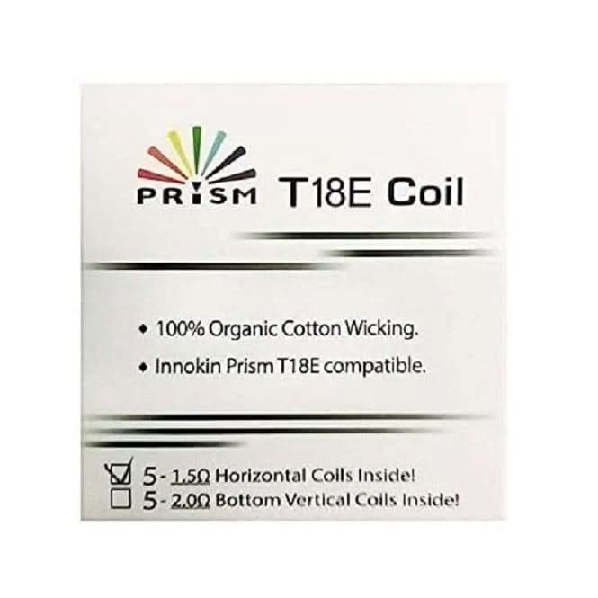 Prism T18E / T22E Endura Replacement Coils by Innokin (5 Pack)