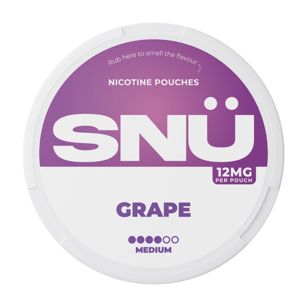 Grape Nicotine Pouches by SNU 20pk